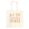 Simply Sage Market All The Teacher Things Canvas Tote - 2 of 4