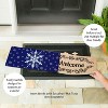 Evergreen Snowflake Sassafras Indoor Outdoor Switch Doormat 1'10"x10" Multicolored - 3 of 4