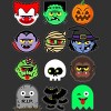 Boy's Design By Humans MONSTER FACES Halloween Emoji Shirt Skeleton Dracula Costume By vomaria T-Shirt - 2 of 3