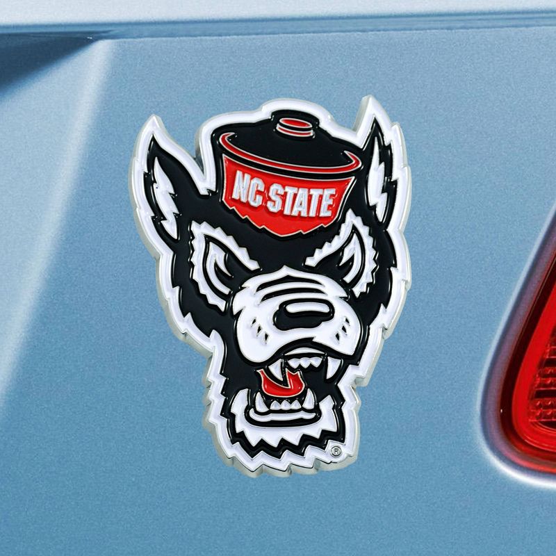 NCAA NC State Wolfpack University 3D Metal Emblem, 2 of 4