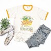 Simply Sage Market California Grown Lemonade  Ringer Tee - 3 of 4
