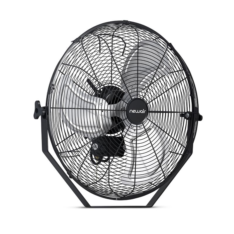 Newair 20" Outdoor High Velocity Wall Mounted Fan with 3 Fan Speeds and Adjustable Tilt Head, 1 of 12