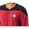 Star Trek Next Generation Men's Picard One Piece Costume Pajama Union Suit - 3 of 4