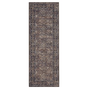 Vintage Boho Area Rugs, Vintage Washable Runner Rugs, Soft Modern Pastel Carpets for Living Room Bedroom Nursery Office Farmhouse - 1 of 4