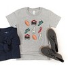 The Juniper Shop Football Collage Toddler Short Sleeve Tee - 2 of 2