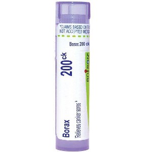 Borax 200CK by Boiron Homeopathic Single Medicine For First Aid  -  80 Pellet - 1 of 4