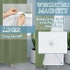 LunaLulinlk No Hook Fabric Shower Curtain with Snap Lining - 4 of 4