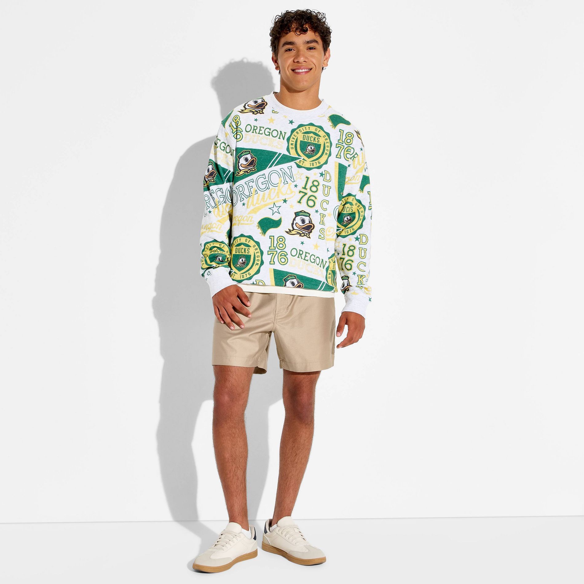 Men's Gameday 6" Deck Shorts - Goodfellow & Co™ Khaki L