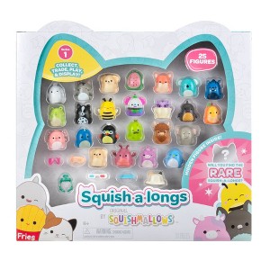 Squish a longs Series 1 Mini Squish with 5 Accessories, Ring and Collector's Guide - Collect, Trade & Play - 25pk - 1 of 4