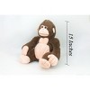 Collectible Wildlife Gifts | Gorilla, Brown, High Quality, Realistic Stuffed Primate, Plush Toy, Lifelike Model, Soft, Kids, Educational, Gift,  15 - 3 of 4