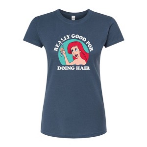 Women's - Disney - Really Good For Doing Hair Fitted Graphic T-Shirt - 1 of 3