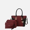 MKF Collection Shonda 3PC Tote with Cosmetic Pouch & Wristlet by Mia K - 2 of 4
