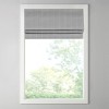 MAYEERTY 33"x64" Home Furnishings Room Light Filtering Pleated Window Shade Gray - 4 of 4