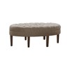 Matthew Surfboard Tufted Ottoman - 2 of 4