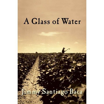 A Glass of Water - by  Jimmy Santiago Baca (Paperback)