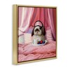 Stupell Industries Bunny with Breakfast In Bed, 25" x 25" - 3 of 4