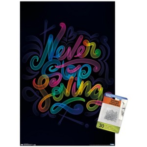 Trends International Never Stop Loving Unframed Wall Poster Prints - 1 of 4