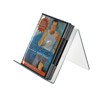 Azar Displays 7"W x 7.5"D x 6.5"H Easel Display. Front Lip: 1.75"H, 10-Pack - 3 of 4