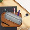 Unique Bargains Zipper Mesh Pouch Multifunctional for Office Supplies Cosmetics - 2 of 4