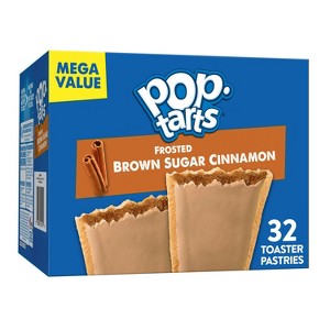 Pop-Tarts Brown Sugar Cinnamon Pastries - 32ct / 54.1oz - 1 of 4