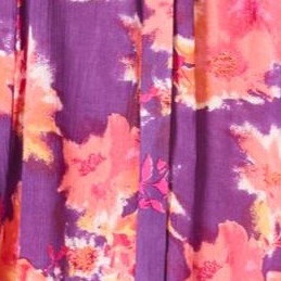 purple orchid tie dye blossom