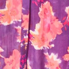 purple orchid tie dye blossom