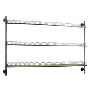 VIP Metal 58 in. Black Wall Mounted Rack - 1 of 4