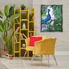 Stupell Industries Peacock in Pink Floating Frame Canvas Art - 3 of 4
