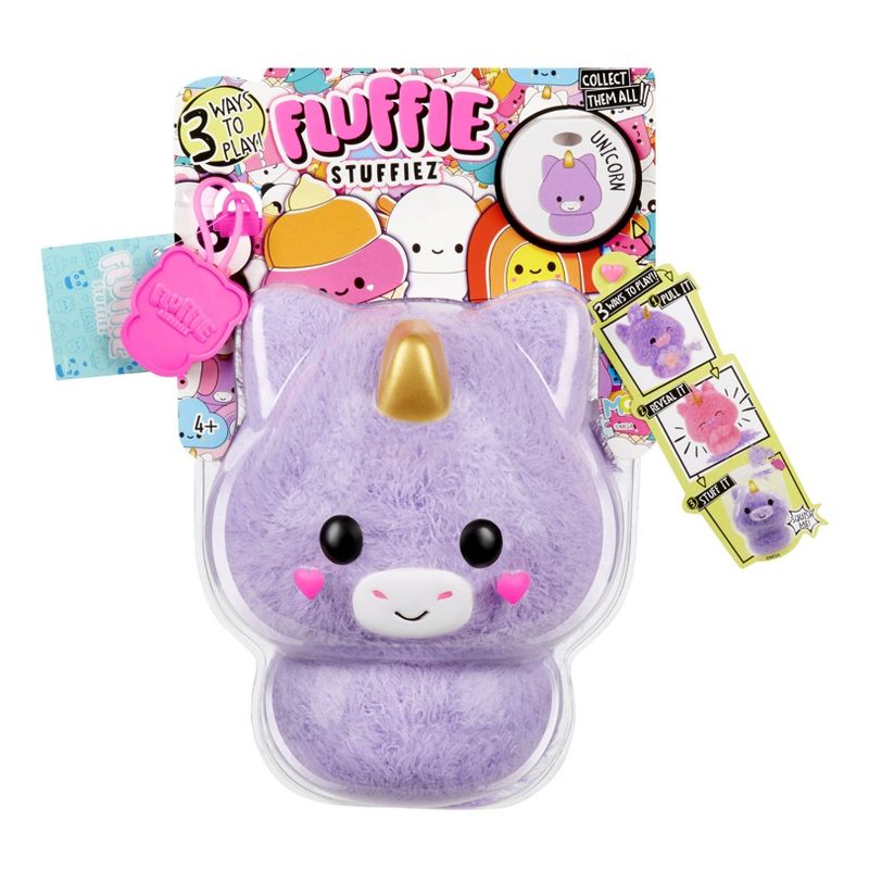 Fluffie Stuffiez Small Plush - Collectible Unicorn Surprise Reveal, 1 of 10
