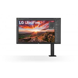 LG 31.5" UltraFine Ergo IPS UHD 4K FreeSync Monitor - 3840 x 2160 UHD 4K Display - DCI-P3 95% w/ HDR10 - AMD FreeSync Technology - 1 of 4