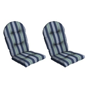 ARDEN Plush Modern Tufted Rocking Chair Cushion, Set of 2 - 1 of 4