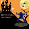 Seasonal Visions Blueman Bodysuit Costume Adult - 4 of 4
