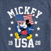 Men's - Disney - Mickey Mouse USA Flag 1928 Short Sleeve Graphic T-Shirt - 2 of 4