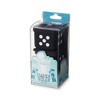 TrueZoo (D)Ice Cube Tray, Novelty Dice Shaped Silicone Molds for Cocktails, 2″ Square, Set of 2, Black - 2 of 4