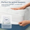 Cloud - Like Full - Size Mattress Topper - 100 Cotton , Breathable Cooling for Hot Sleepers - 2 of 4