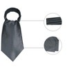 Allegra K Men's Halloween Polka Dots Self-Tied Formal Party Cravats Ascot Tie Neckwear - 2 of 4