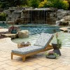 ARDEN Foam Outdoor Chaise Lounge Cushion, 21 x 72, made with ProFoam, Rain-proof, Fade Resistant - 2 of 4