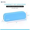 Enday Silicon Pencil Case, Silicon Pencil Pouch Aesthetic, Cute Pencil Pouch, Small Pencil Pouch, Portable Small Pencil Case - 3 of 4