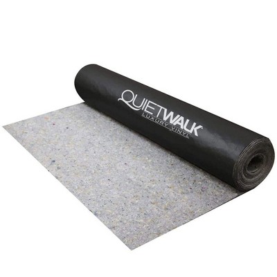 QuietWalk QWLV360 360 Square Foot Luxury Vinyl Acoustical Sound Reflecting Moisture Resistant Environmentally Friendly Flooring Underlayment