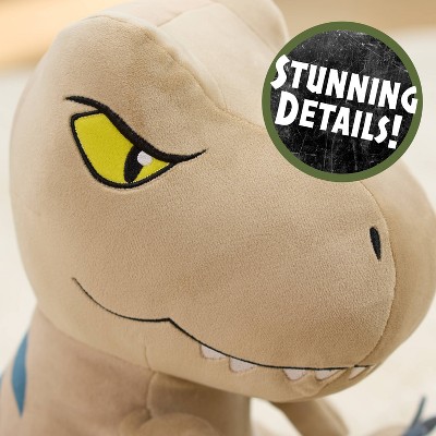 Детские мягкие игрушки Jurassic Park Jurassic World Comfeez Plush T-Rex – 12” Weighted Comfort Plush Dinosaur Stuffed Animal for Kids Ages 3+ — фото 3