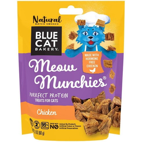 Blue Cat Bakery Meow Munchies Chicken Flavor Cat Treat 2.1oz