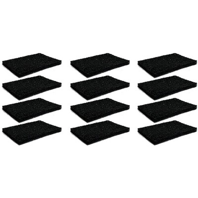 Nispira Activated Charcoal Odor Filter Refills Deodorizers Compatible with Simplehuman Filter Case Trash Cans, 12 Packs