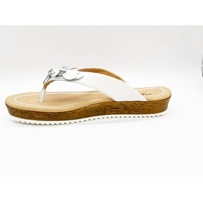 Women's Napoli Flower Thong Slip on - Bottero