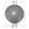 Unique Bargains Round Mesh Trim Subwoofer Grille Horn Speaker Protective Cover Silver Tone 2 Pcs - 4 of 4