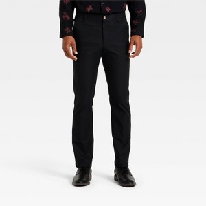 Men's Slim Straight Fit Trousers - Goodfellow & Co™ - 1 of 3