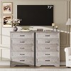 Jojoka 5 Drawers Dresser for Bedroom,Chest of Drawers with Wide Metal Handle - 4 of 4