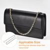 Unique Bargains Shoulder Bag Handbag DIY Accessories Zinc Alloy Flat Chain Strap - 3 of 3