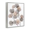 Stupell Industries Modern Eucalyptus Leaf Stems Translucent Brown Grey Leaves Framed Giclee Art, Gray, 11" x 14" - 2 of 4