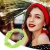 Unique Bargains Women's Simple Solid Elastic Cross Headwrap 1 Pc - 2 of 4