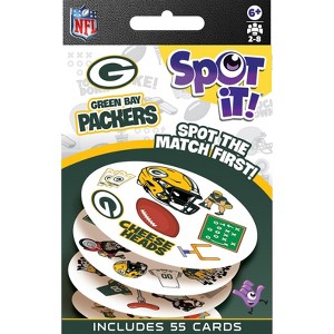 MasterPieces Officially Licensed NFL Green Bay Packers Spot It Game for Kids and Adults - 1 of 3